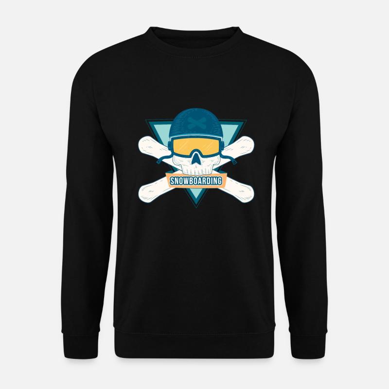 Snowboard - Unisex Pullover - Schwarz