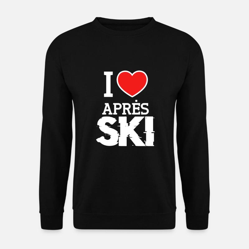 Apres Ski - Unisex Sweatshirt - black