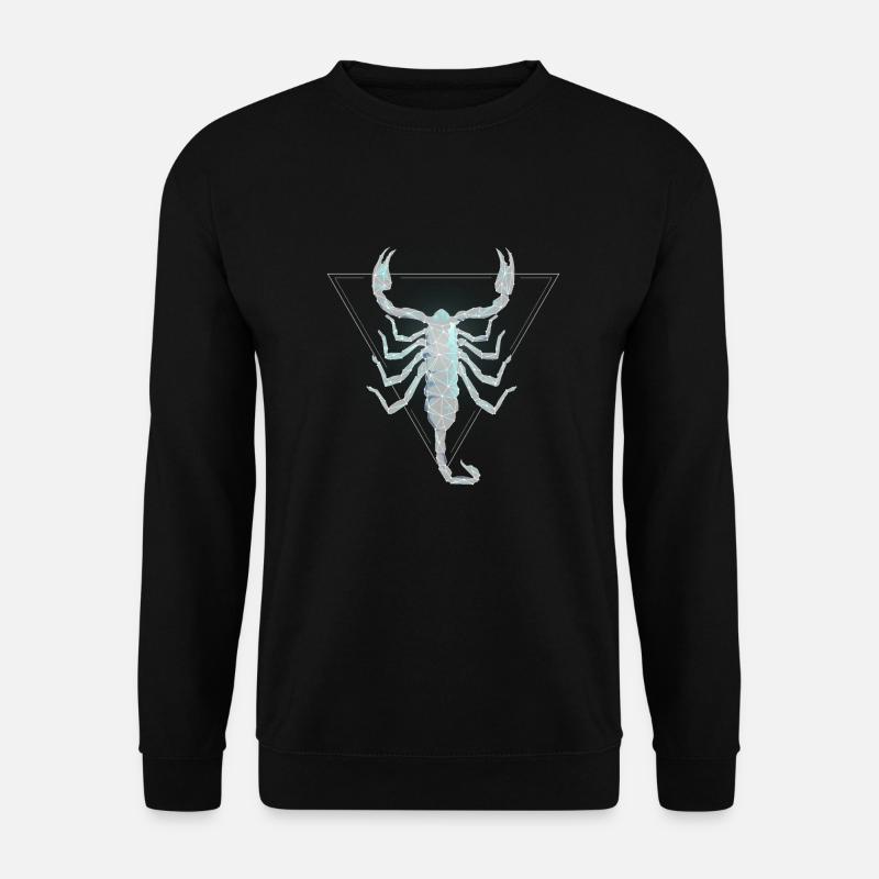 Sternzeichen Skorpion - Unisex Pullover - Schwarz