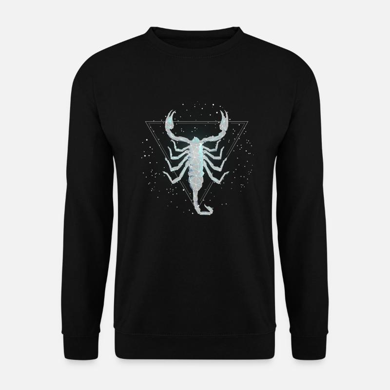 Sternzeichen Skorpion - Unisex Pullover - Schwarz