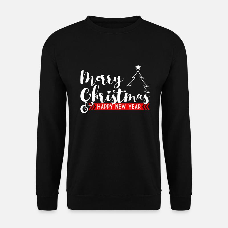 Weihnachten - Unisex Pullover - Schwarz