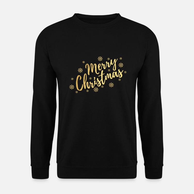 Merry Christmas - Unisex Sweatshirt - black