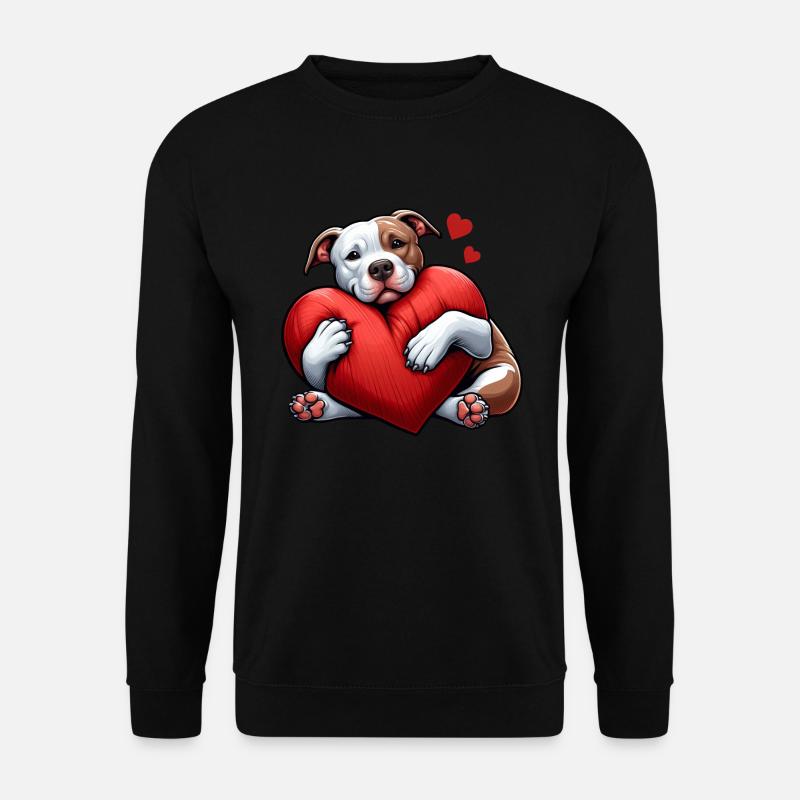 Cadeaux de propriétaire de pitbull - Sweat-shirt Unisexe - noir