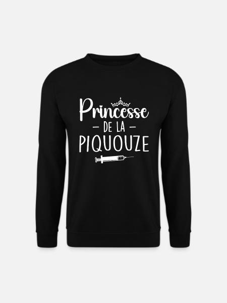 Princesse De La Piquouze - Sweat-shirt Unisexe - noir