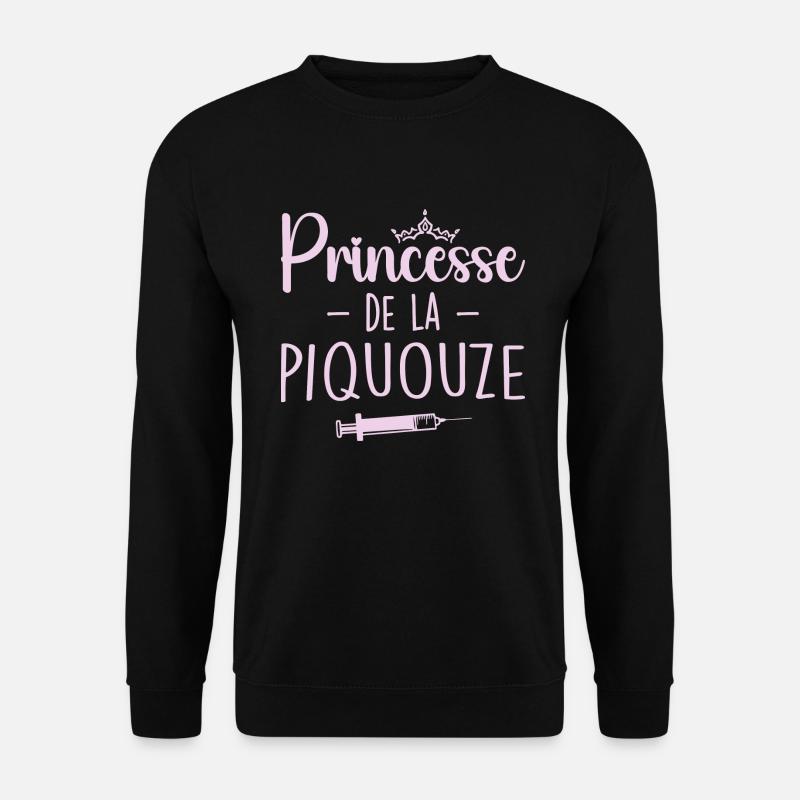 Princesse De La Piquouze - Sweat-shirt Unisexe - noir