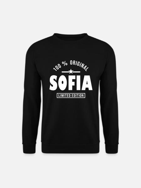 Sofia, Sofia - Unisex Pullover - Schwarz