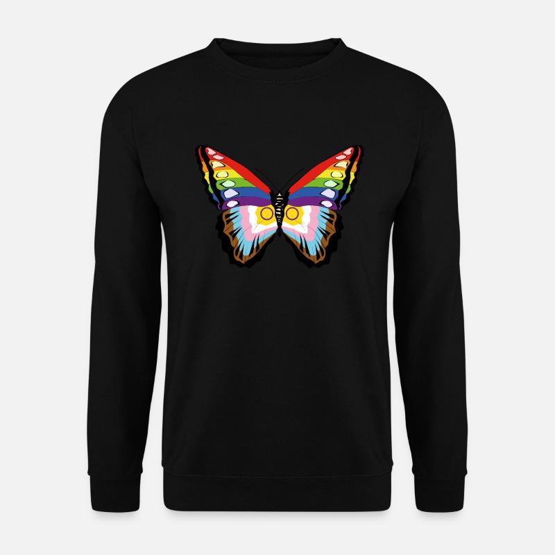 Butterfly - Unisex Sweatshirt - black
