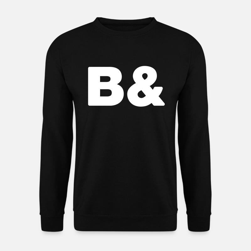 B& - Unisex Sweatshirt - black
