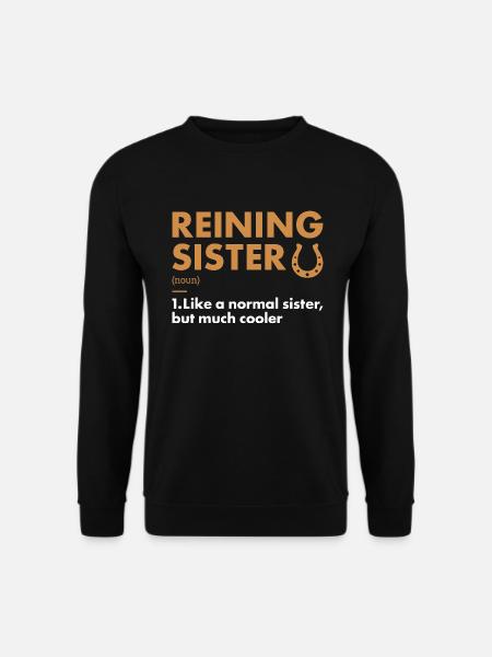 Reiner Sister Definition Reining - Unisex Sweatshirt - black