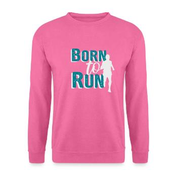 Rennen Laufen Marathon Läufer - Unisex Pullover - Pink - Vorne