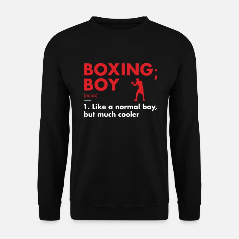 Sport Boy Definition Boxing - Unisex Sweatshirt - black