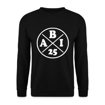 Abi 2025 - Unisex Sweatshirt - black - Front - Alina (178cm) & Michal (187cm)