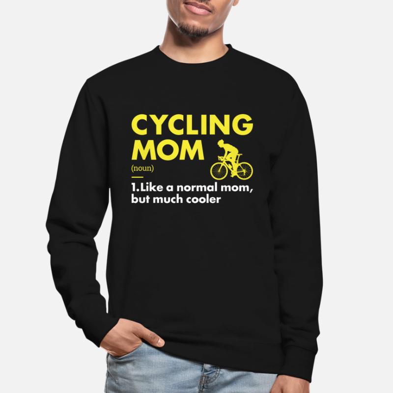 Sport Maman Cyclisme Sweat-shirt Unisexe