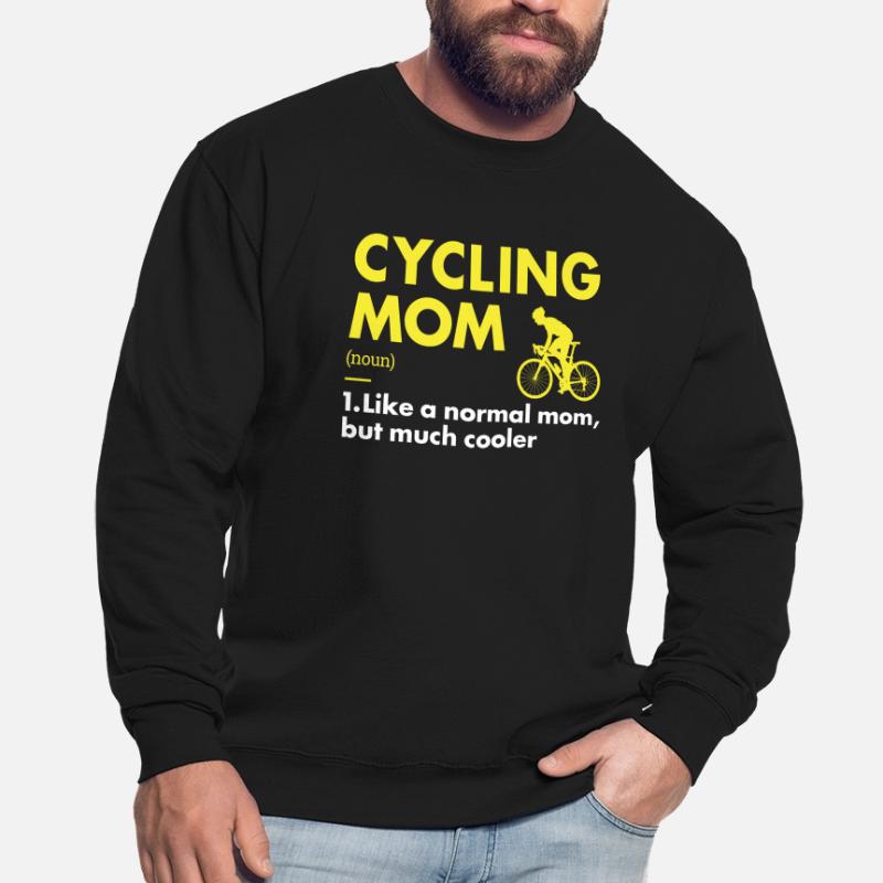 Sport Maman Cyclisme Sweat-shirt Unisexe