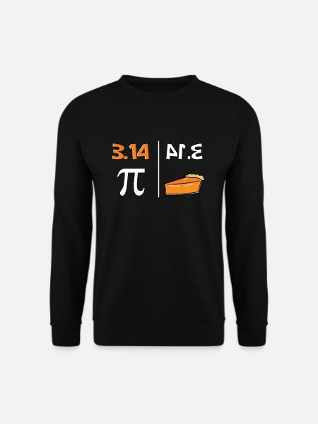 Pi Pie - Sweat-shirt Unisexe - noir
