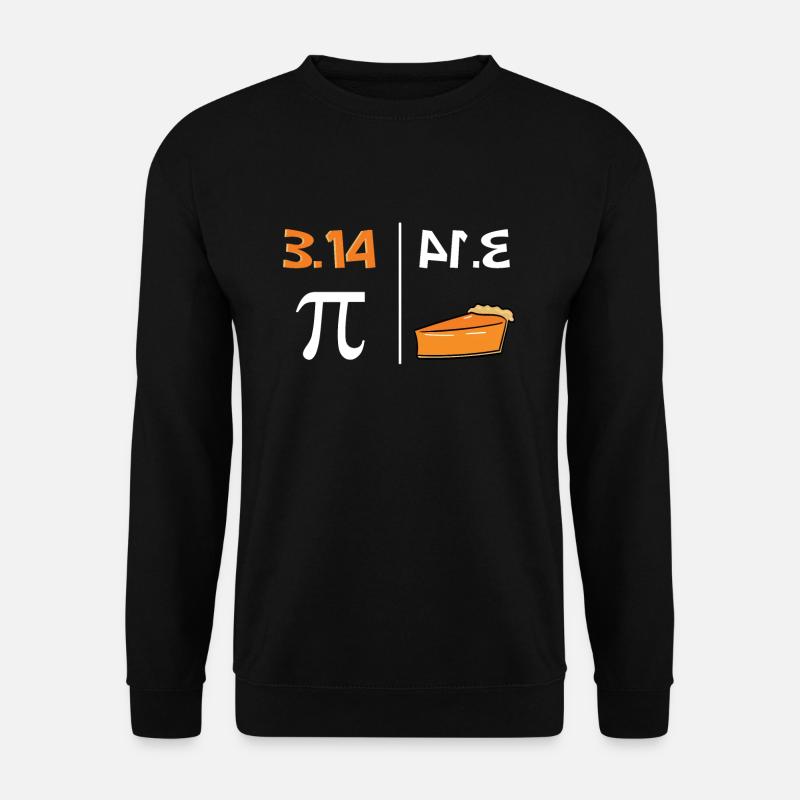 Pi Pie - Unisex Pullover - Schwarz