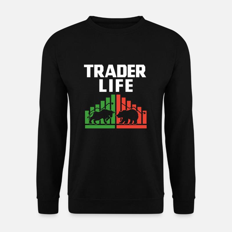 Trader Life - Unisex Pullover - Schwarz