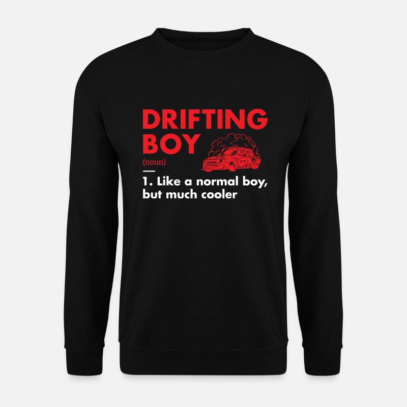 Sport Boy Definition Drifting - Unisex Pullover - Schwarz