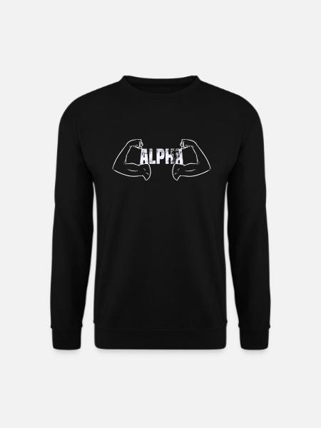 Alpha - Unisex Pullover - Schwarz