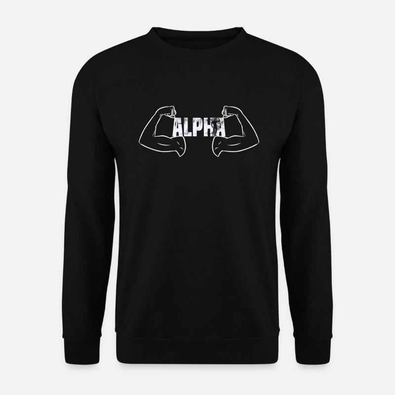 Alpha - Unisex Pullover - Schwarz