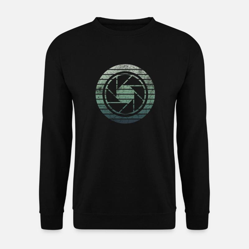 Fotograf Kamera Fotografie Fotografieren Geschenk - Unisex Pullover - Schwarz