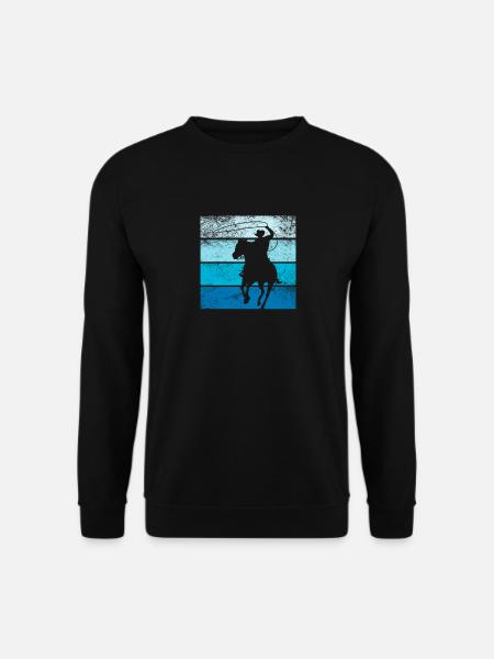 Cowboy - Unisex Pullover - Schwarz
