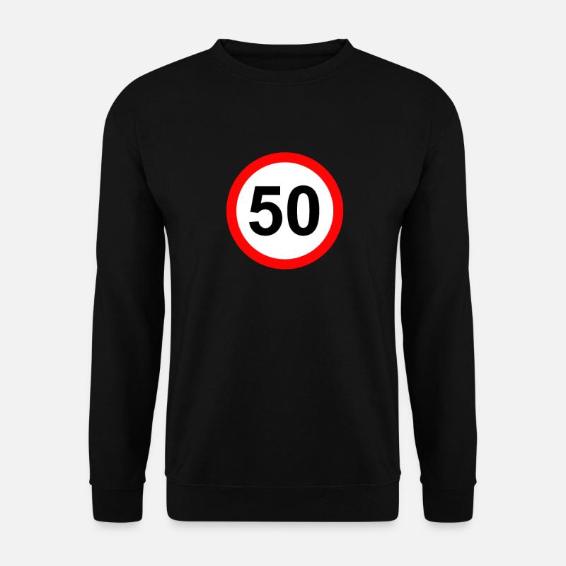 50th birthday - Unisex Sweatshirt - black