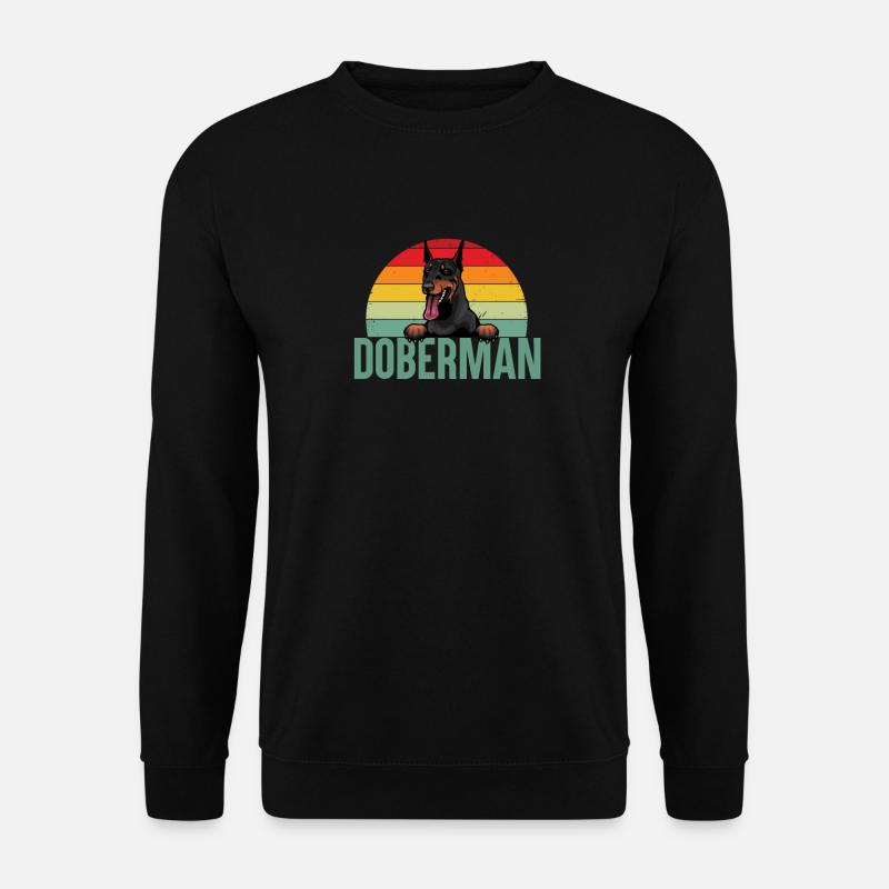 Dobermann - Unisex Pullover - Schwarz