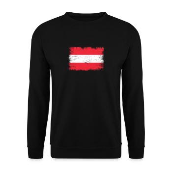 Autriche - Sweat-shirt Unisexe - noir - Devant - Alina (178cm) & Michal (187cm)