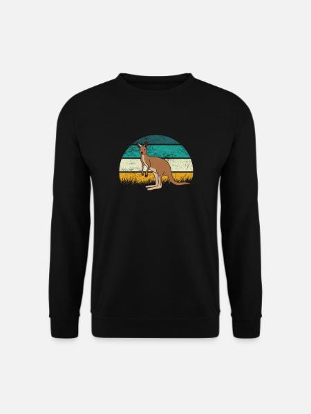 Känguru - Unisex Pullover - Schwarz