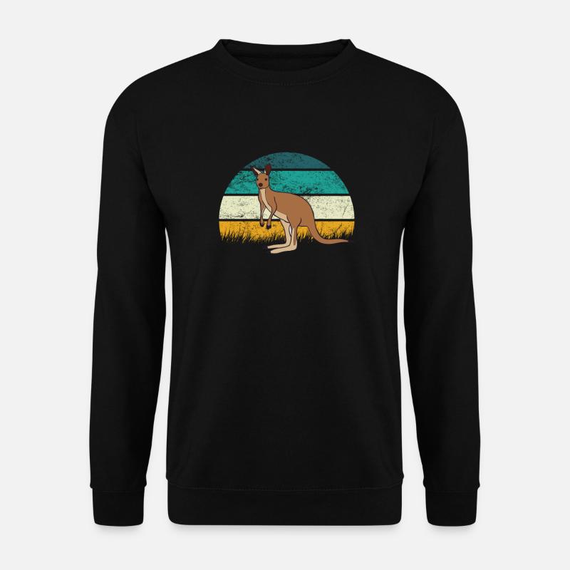Känguru - Unisex Pullover - Schwarz