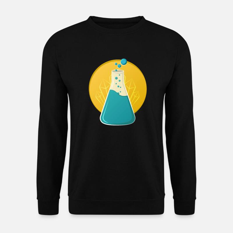 Blauer Himmel - Unisex Pullover - Schwarz
