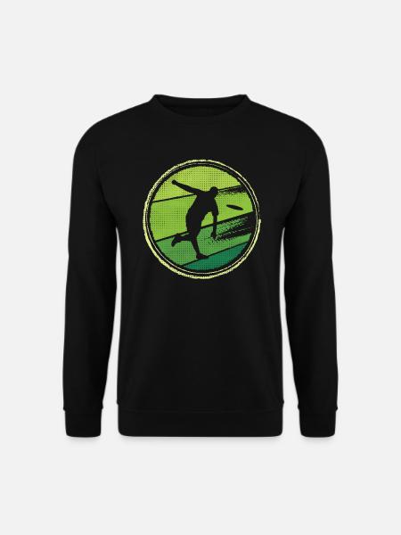 Disc Golf Spieler Friesbeesport Frisbee Discgolf - Unisex Pullover - Schwarz