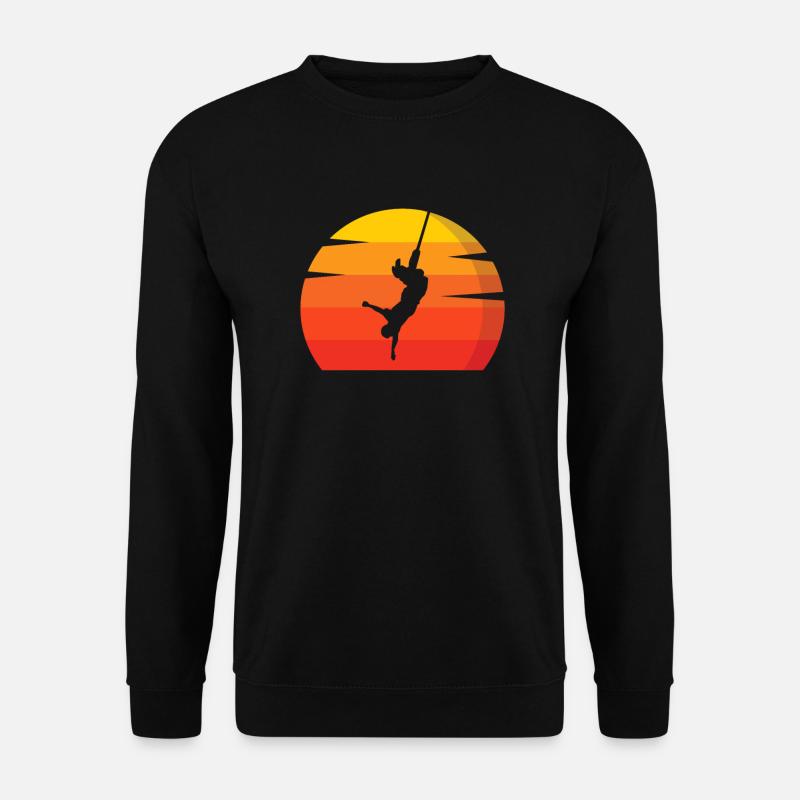Bungee Jumping - Unisex Sweatshirt - black