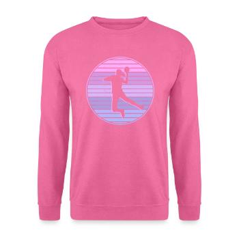Handballspielerin Mädchen Handballerin Handball - Unisex Pullover - Pink - Vorne