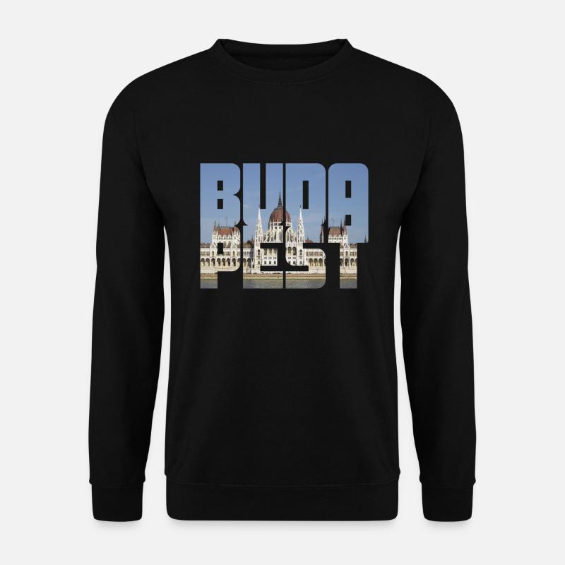 Budapest - Sweat-shirt Unisexe - noir