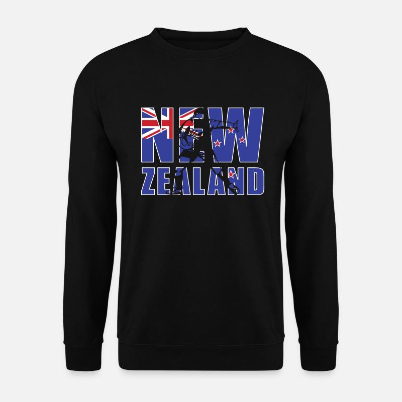 Nouvelle-Zélande de rugby - Sweat-shirt Unisexe - noir