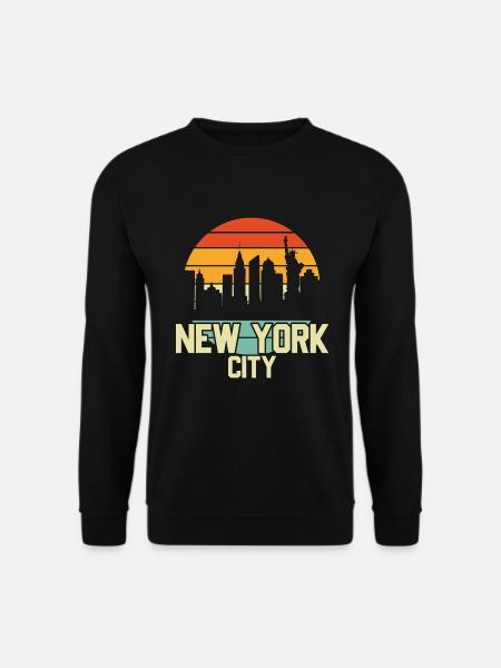 New York City America USA - Unisex Sweatshirt - black