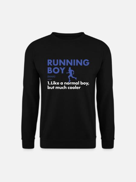 Sport Boy Running - Unisex Sweatshirt - black