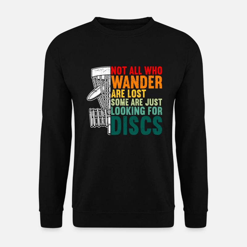 Disc Golf Disc Golfing - Unisex sweater - sort
