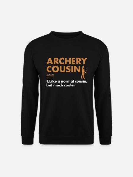 Sport Cousin Archery - Unisex Pullover - Schwarz