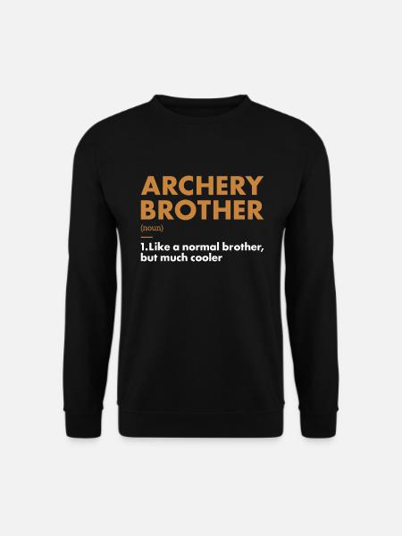 Sport Brother Archery - Unisex Sweatshirt - black