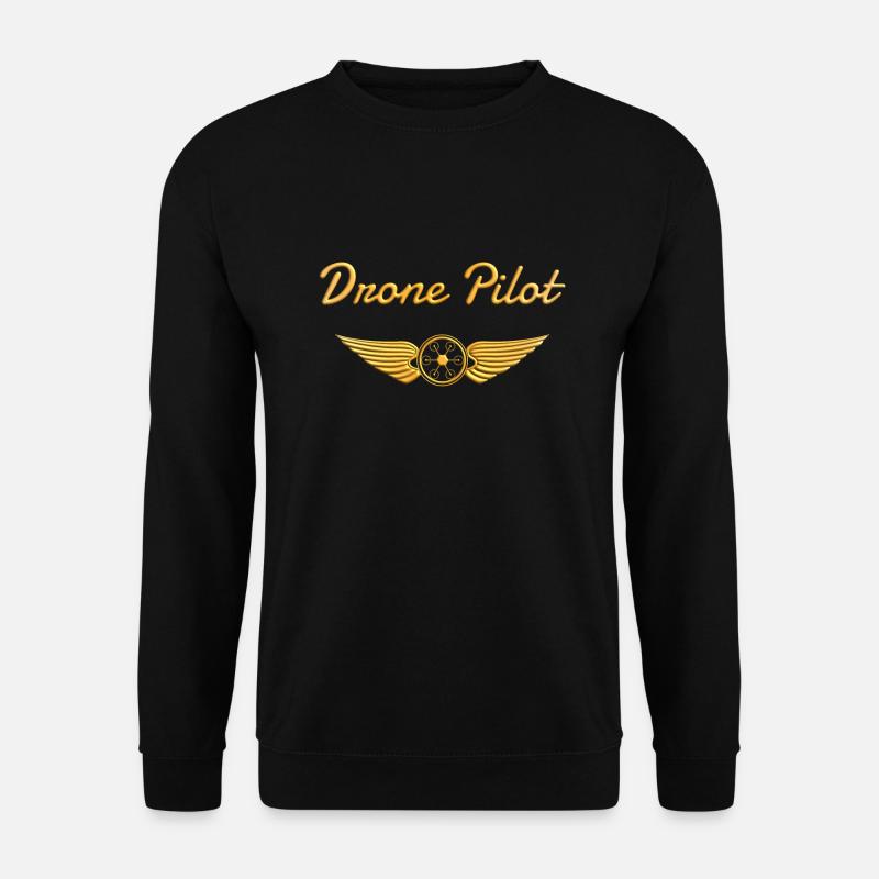 Drone Pilot Drone Flying - Unisex Sweatshirt - black