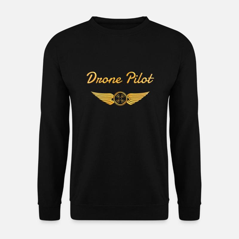 Drone Pilot Drohne - Unisex Sweatshirt - black