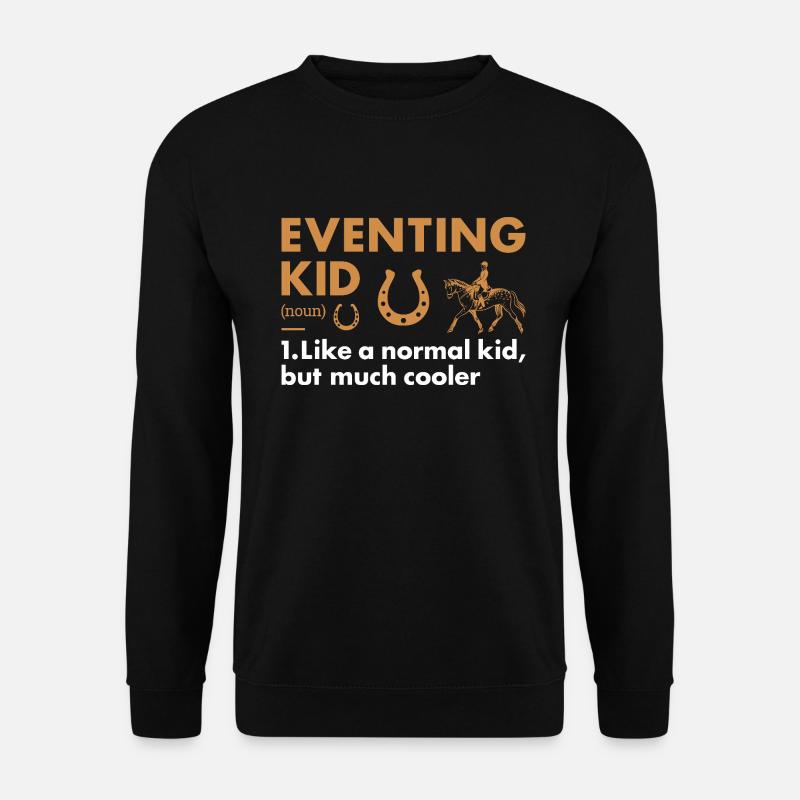 Cavalier Kid Définition Concours complet - Sweat-shirt Unisexe - noir