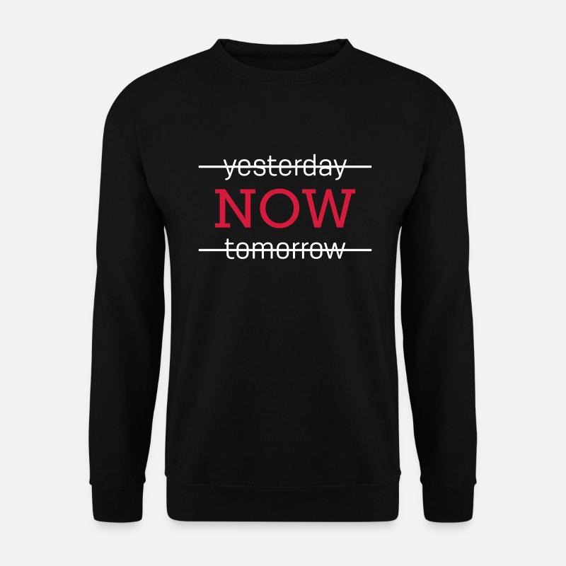 NOW - Unisex Sweatshirt - black