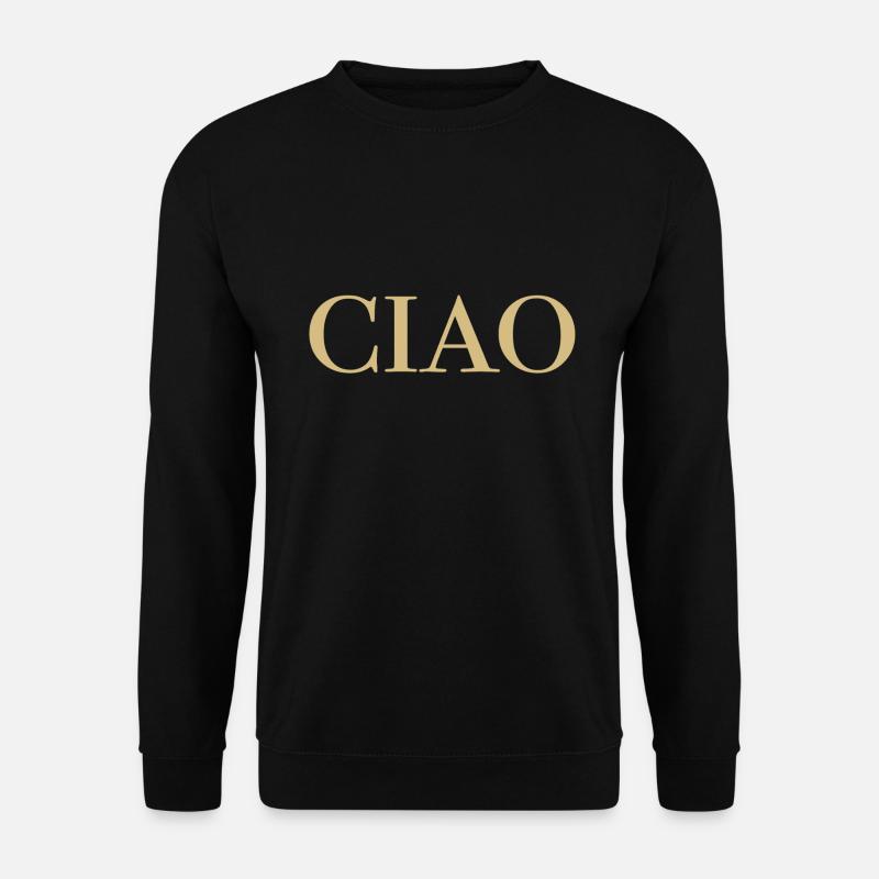 CIAO Gold - Unisex Pullover - Schwarz