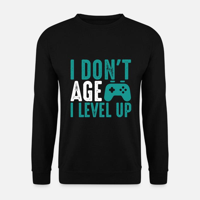 Geburtstag Gamer Gamer - Unisex Pullover - Schwarz