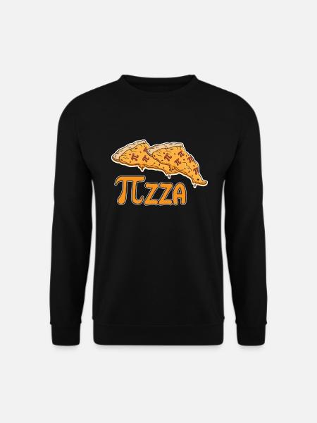 Math Pizza Pi - Unisex Pullover - Schwarz