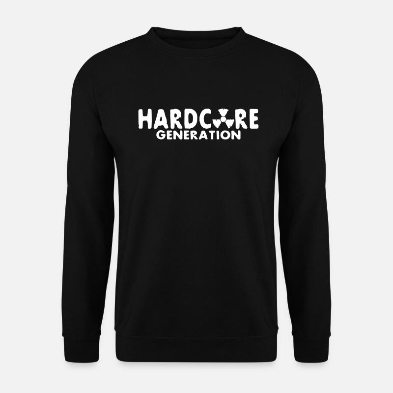 harcore generation / hard core generation - Unisex Pullover - Schwarz